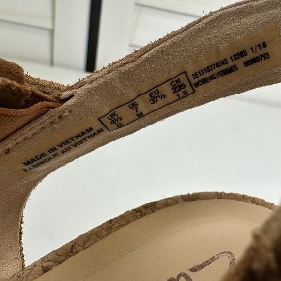 Clarks Cushion Plus Brown Spiced Ava Strappy Sandals Block Heel Shoe Size 7 M - Picture 9 of 9